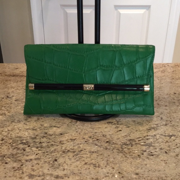 emerald green clutch